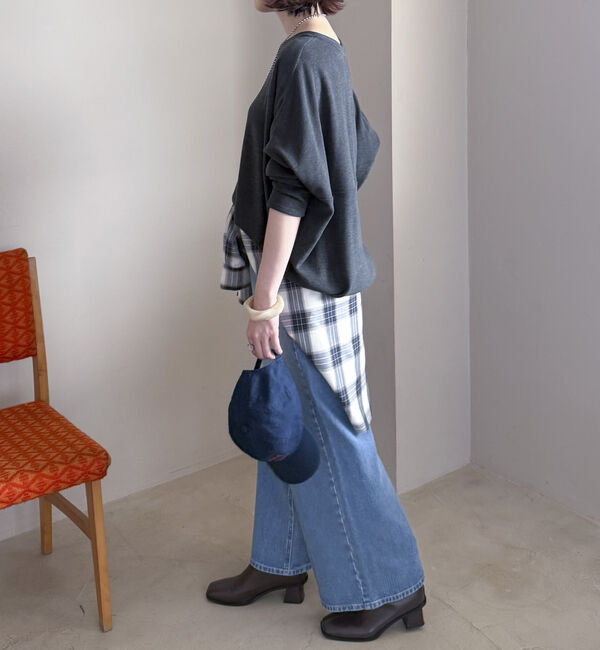 Doux archives「両面起毛ドルマンプルオーバー」|Tシャツ・カットソー|