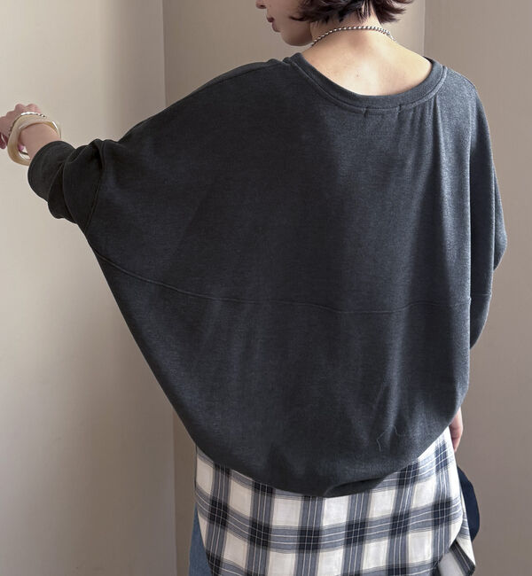 Doux archives「両面起毛ドルマンプルオーバー」|Tシャツ・カットソー|