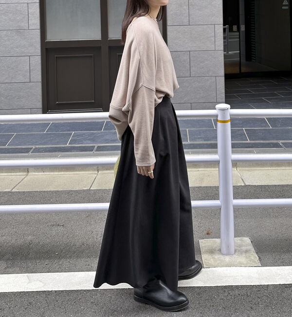 Doux archives「両面起毛ドルマンプルオーバー」|Tシャツ・カットソー|