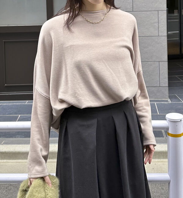 Doux archives「両面起毛ドルマンプルオーバー」|Tシャツ・カットソー|