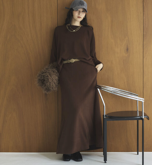 Doux archives「両面起毛ドルマンプルオーバー」|Tシャツ・カットソー|