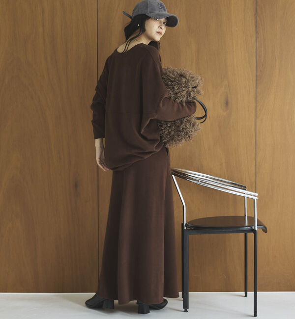 Doux archives「両面起毛ドルマンプルオーバー」|Tシャツ・カットソー|