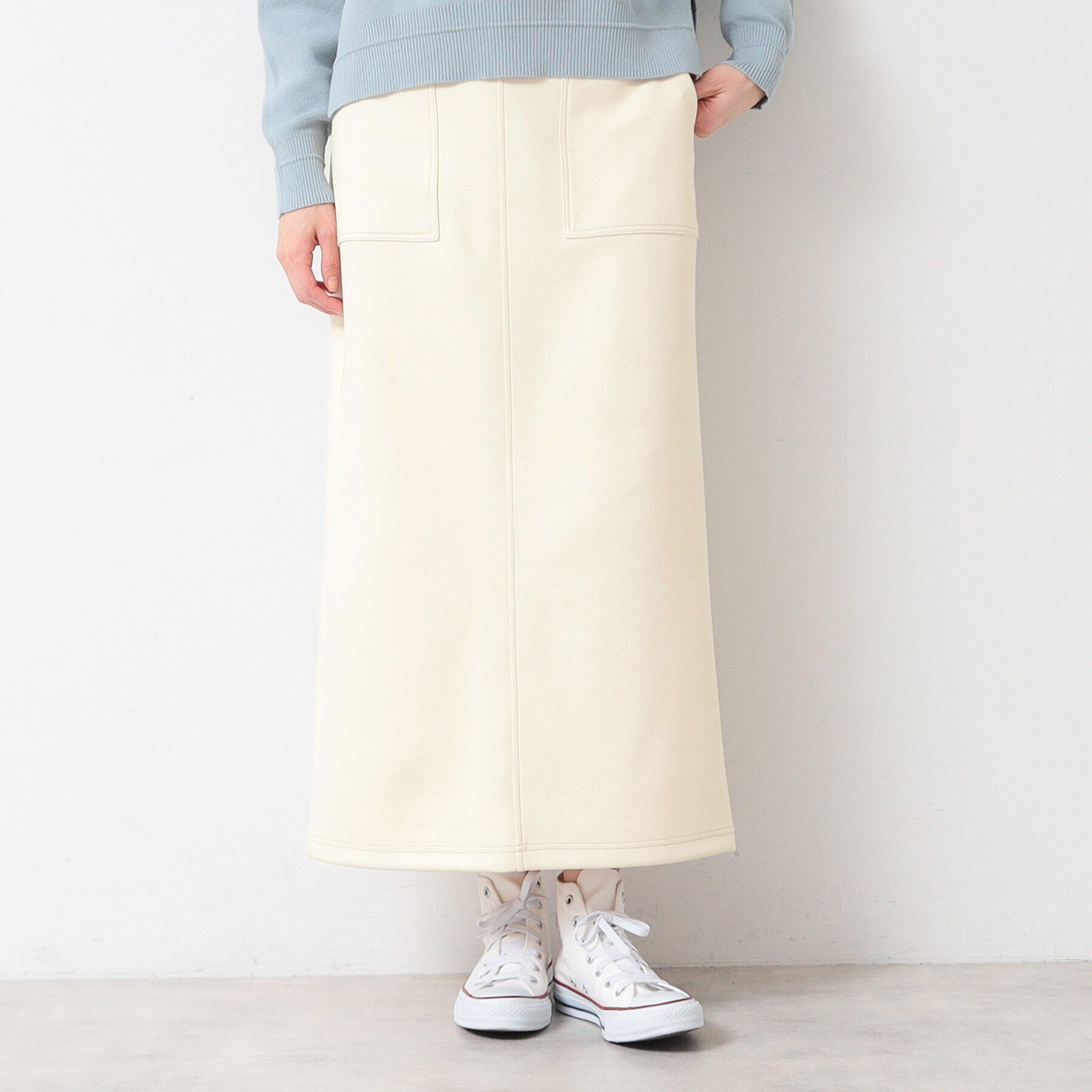 Dessin「【洗える】ベイカーポケット付ストレートスカート（S～L）」|スカート|