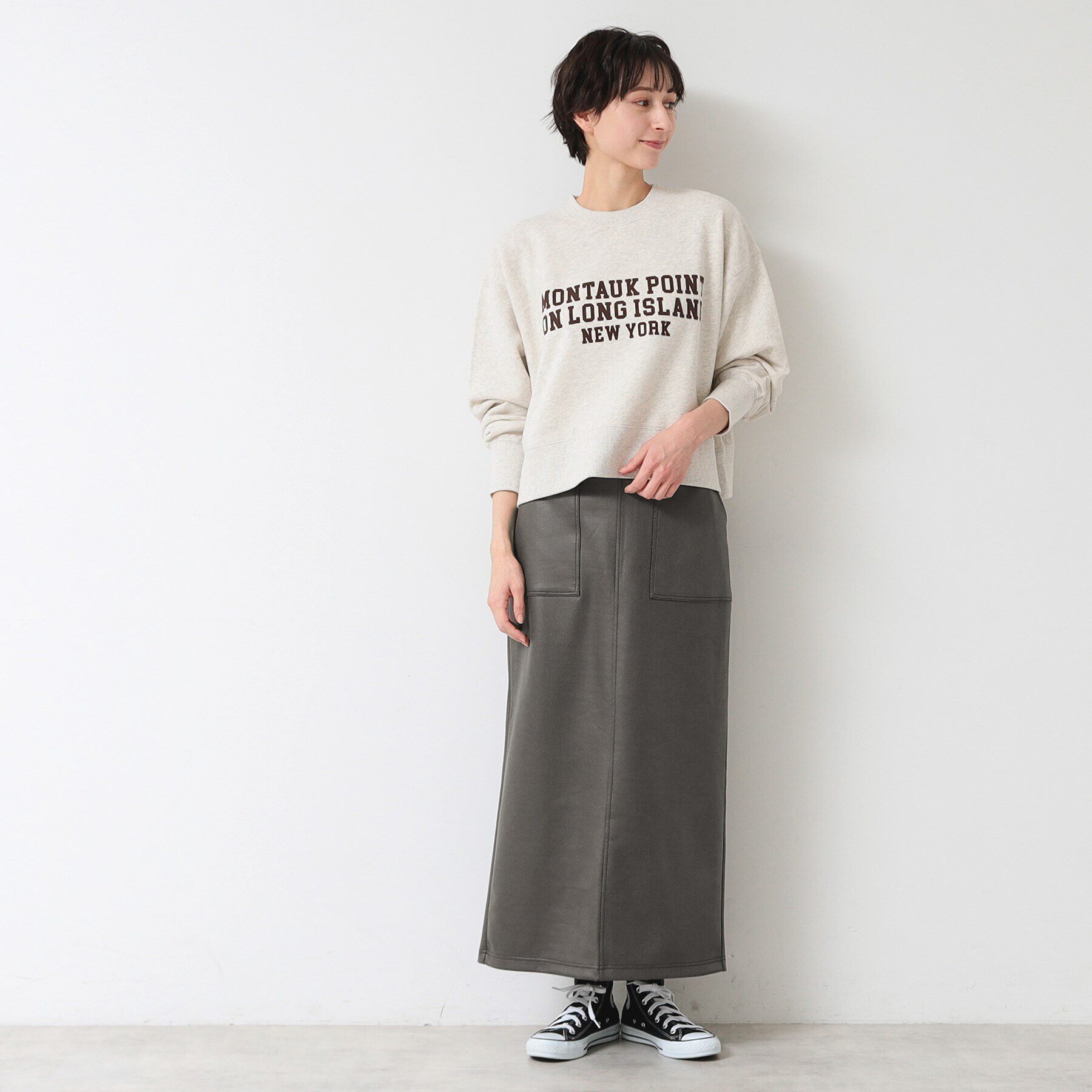 Dessin「【洗える】ベイカーポケット付ストレートスカート（S～L）」|スカート|