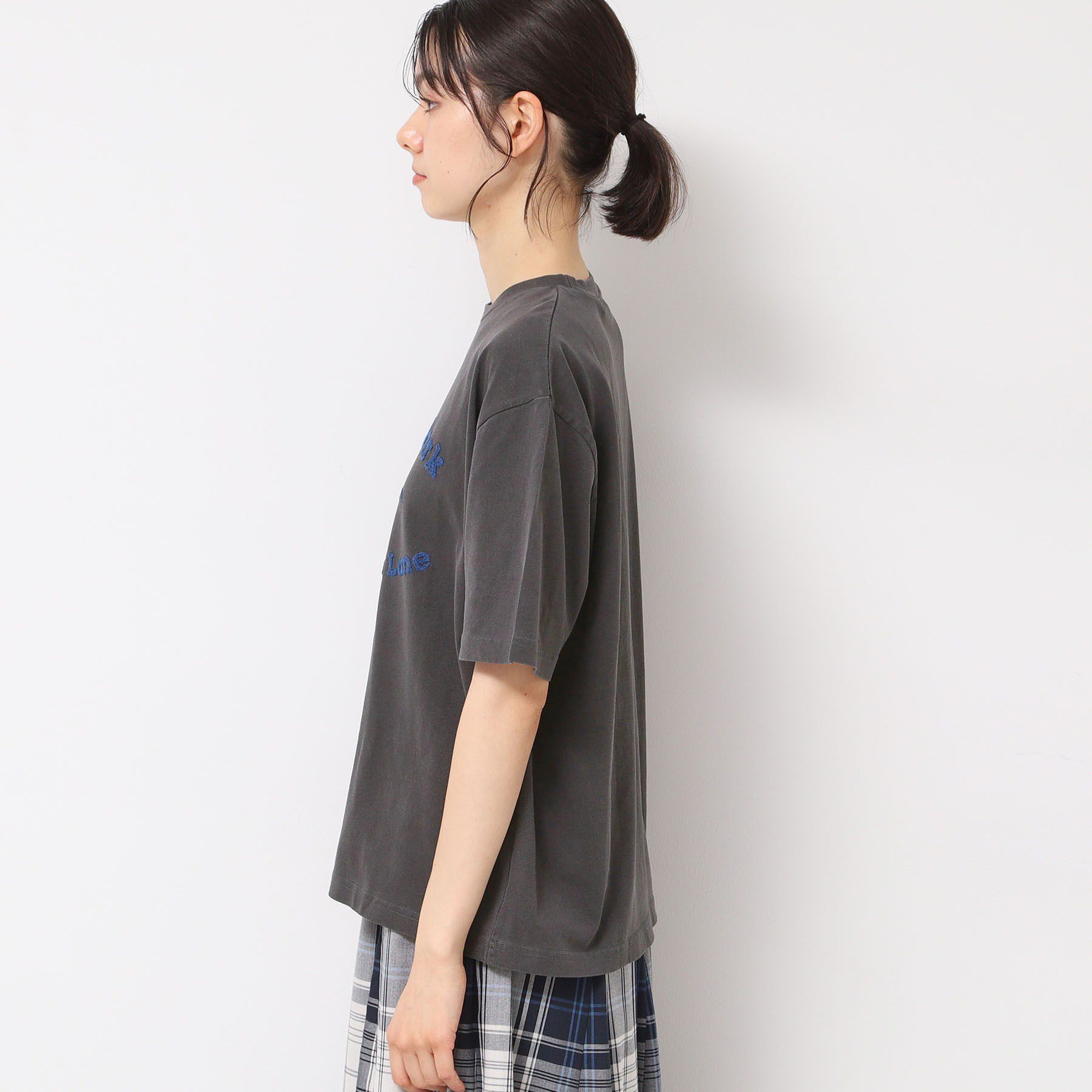 Dessin「【ユニセックス・洗える】ピグメントロゴTシャツ」|Tシャツ・カットソー|