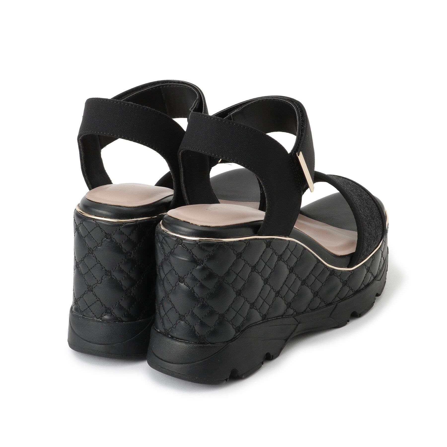ESPERANZA「キルティングウェッジソールスポサン」|サンダル|
