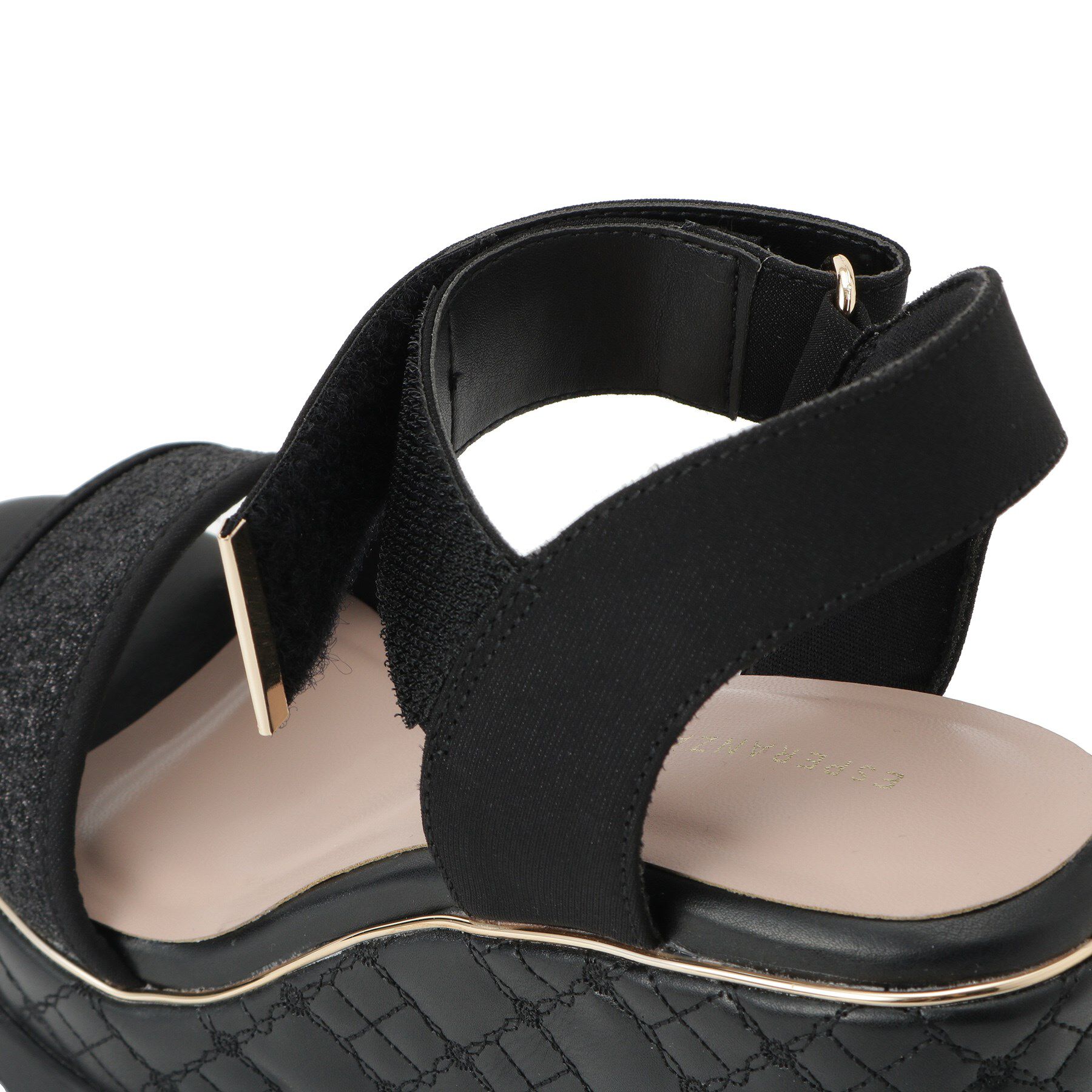 ESPERANZA「キルティングウェッジソールスポサン」|サンダル|