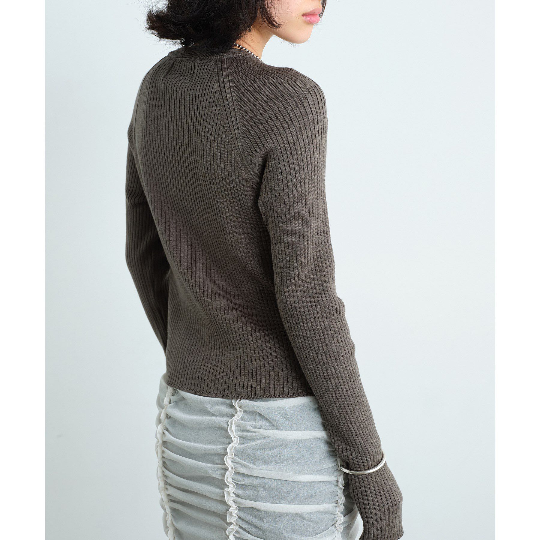 CODE A「shoulder slit pullover」|ニット・セーター|