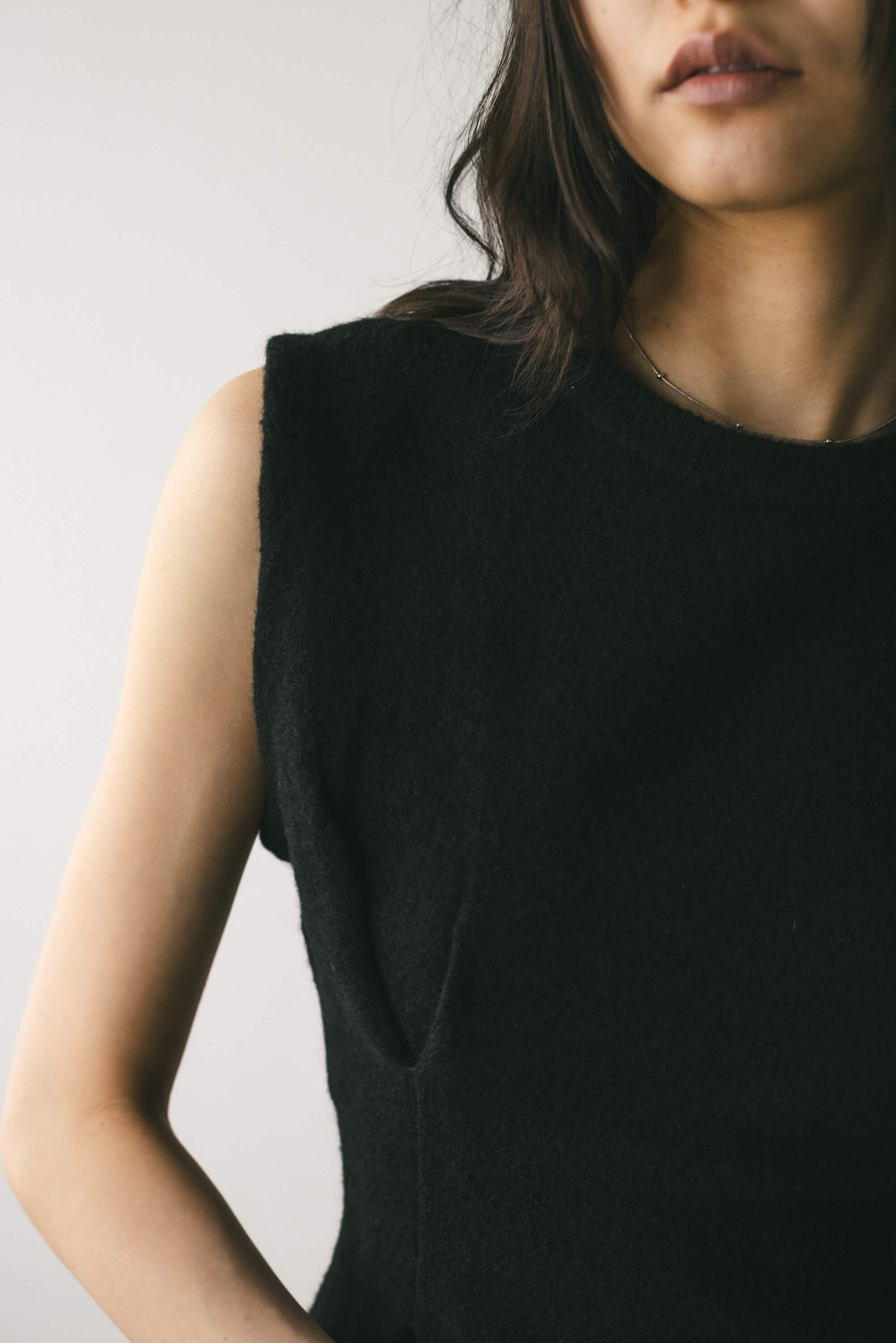 STYLEMIXER「アシンメトリーニットトップ」|ニット・セーター|