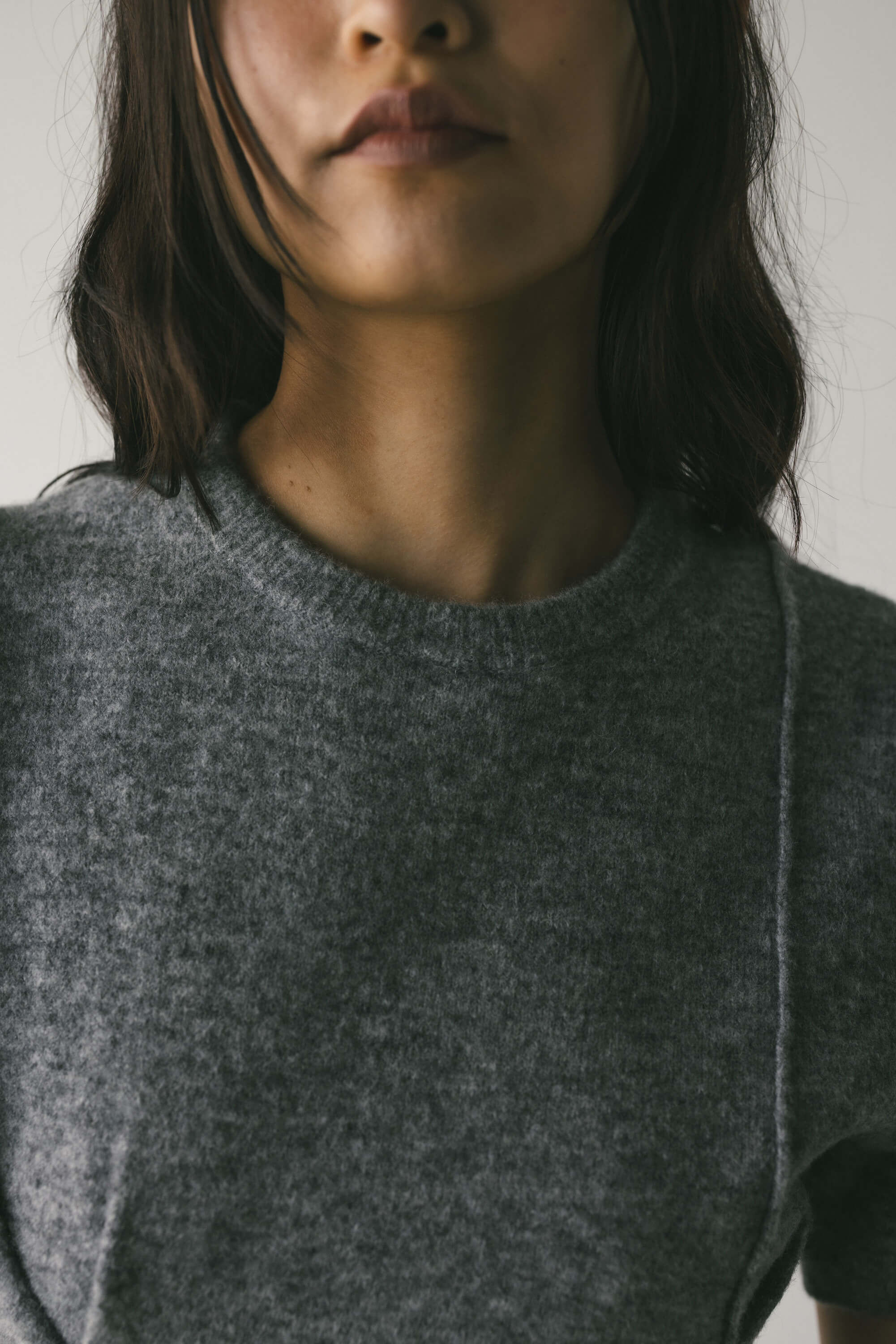 STYLEMIXER「アシンメトリーニットトップ」|ニット・セーター|