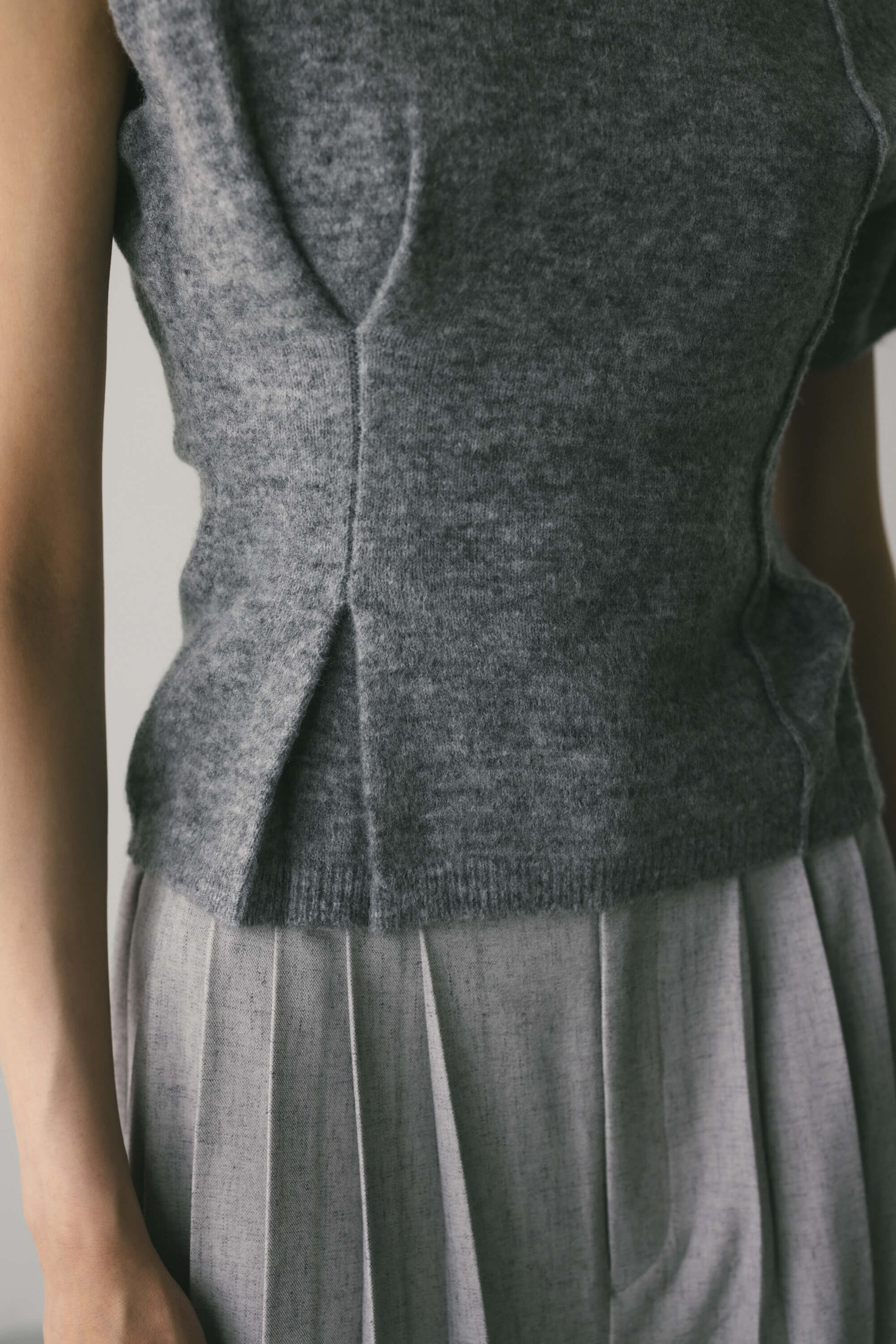 STYLEMIXER「アシンメトリーニットトップ」|ニット・セーター|