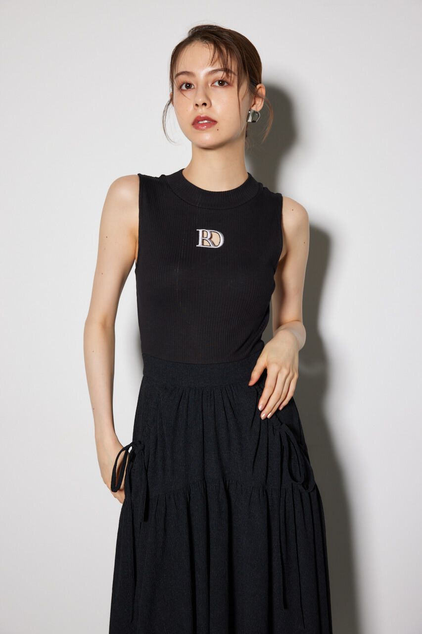 rienda「RDロゴカットコンビワンピース」|ワンピース|