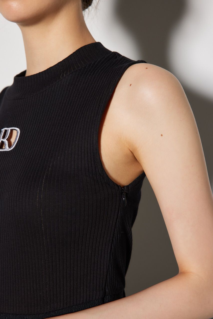 rienda「RDロゴカットコンビワンピース」|ワンピース|