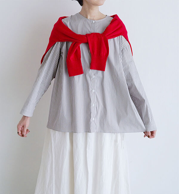 オローネ「オリオンカーディガン」|カーディガン|レッド