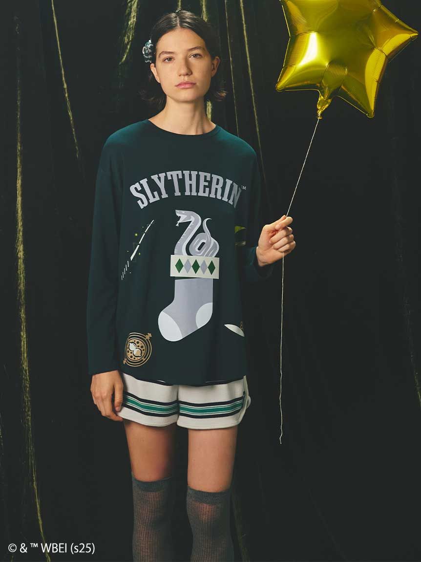 SNIDEL HOME「【ハリー・ポッター】ロングTシャツ」|ルームウェア|