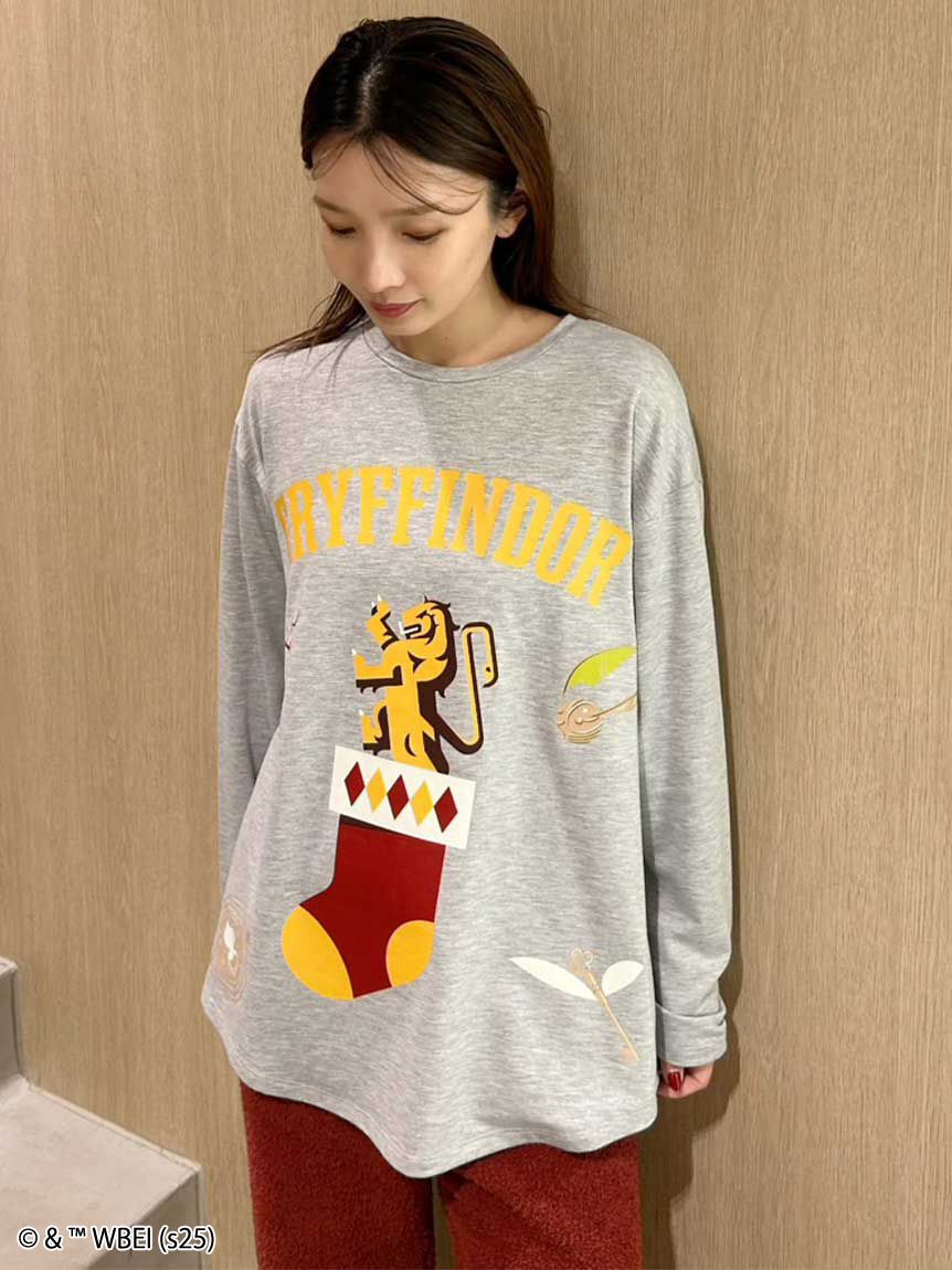 SNIDEL HOME「【ハリー・ポッター】ロングTシャツ」|ルームウェア|