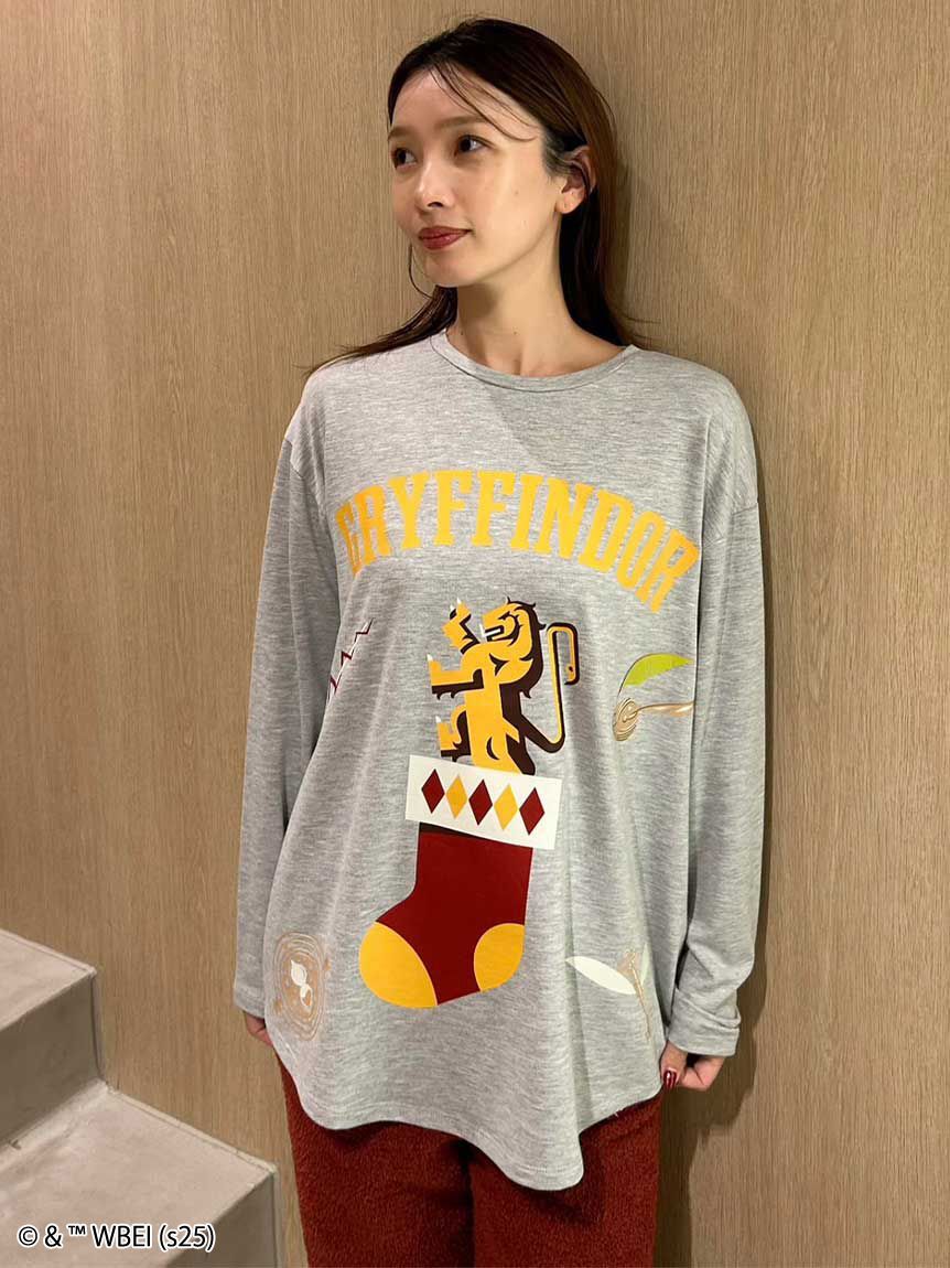 SNIDEL HOME「【ハリー・ポッター】ロングTシャツ」|ルームウェア|