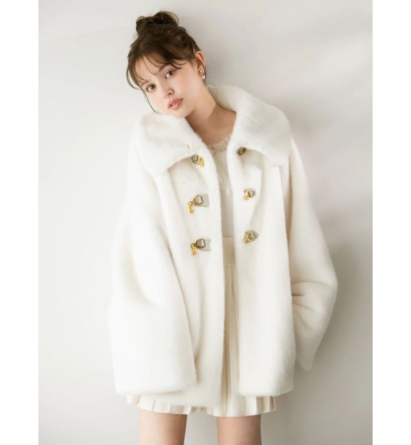 dazzlin「【20周年記念復刻！】ビットミドルミンクライクファーコート」|その他|