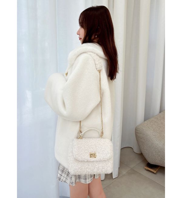 dazzlin「【20周年記念復刻！】ビットミドルミンクライクファーコート」|その他|