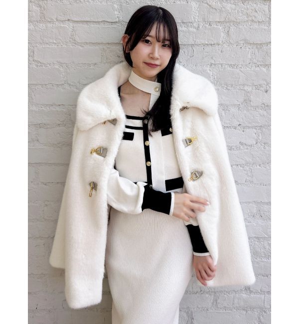 dazzlin「【20周年記念復刻！】ビットミドルミンクライクファーコート」|その他|