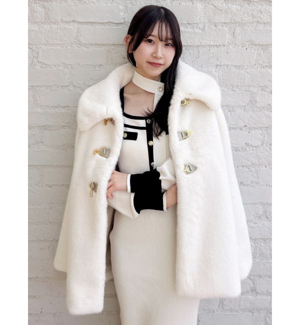 dazzlin「【20周年記念復刻！】ビットミドルミンクライクファーコート」|その他|