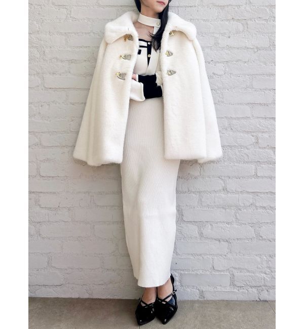 dazzlin「【20周年記念復刻！】ビットミドルミンクライクファーコート」|その他|