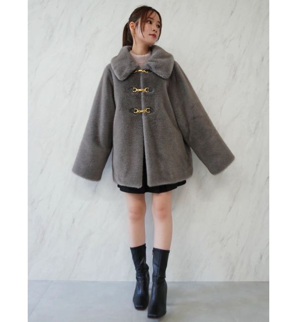 dazzlin「【20周年記念復刻！】ビットミドルミンクライクファーコート」|その他|