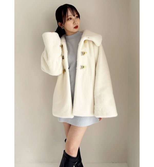 dazzlin「【20周年記念復刻！】ビットミドルミンクライクファーコート」|その他|