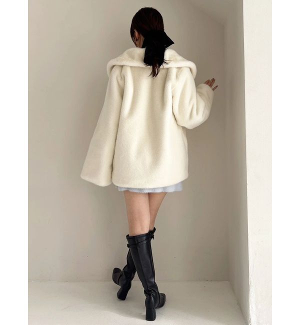 dazzlin「【20周年記念復刻！】ビットミドルミンクライクファーコート」|その他|