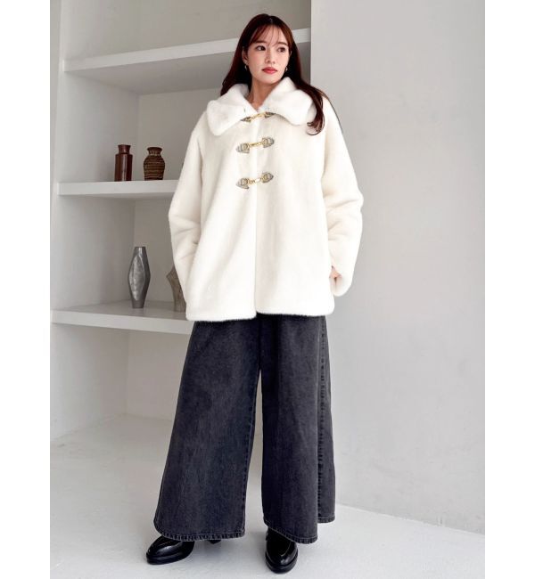 dazzlin「【20周年記念復刻！】ビットミドルミンクライクファーコート」|その他|