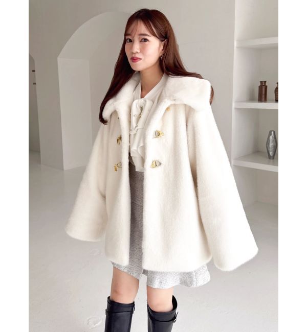 dazzlin「【20周年記念復刻！】ビットミドルミンクライクファーコート」|その他|