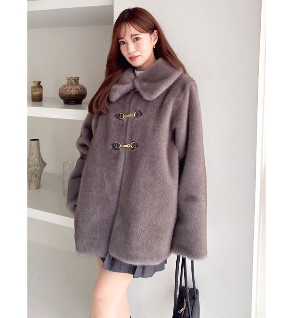 dazzlin「【20周年記念復刻！】ビットミドルミンクライクファーコート」|その他|