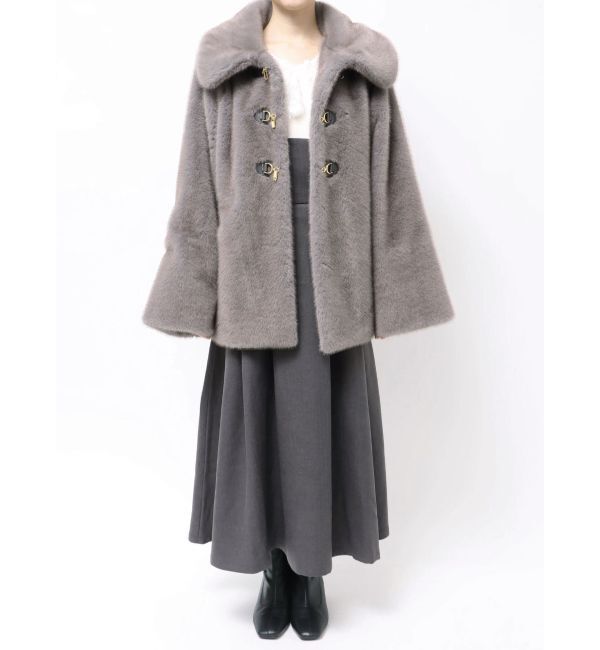 dazzlin「【20周年記念復刻！】ビットミドルミンクライクファーコート」|その他|