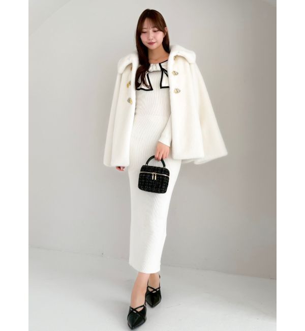 dazzlin「【20周年記念復刻！】ビットミドルミンクライクファーコート」|その他|