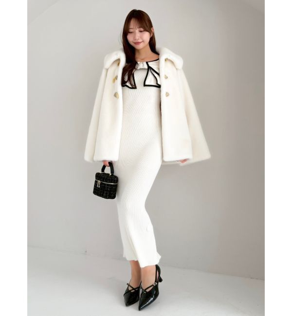 dazzlin「【20周年記念復刻！】ビットミドルミンクライクファーコート」|その他|