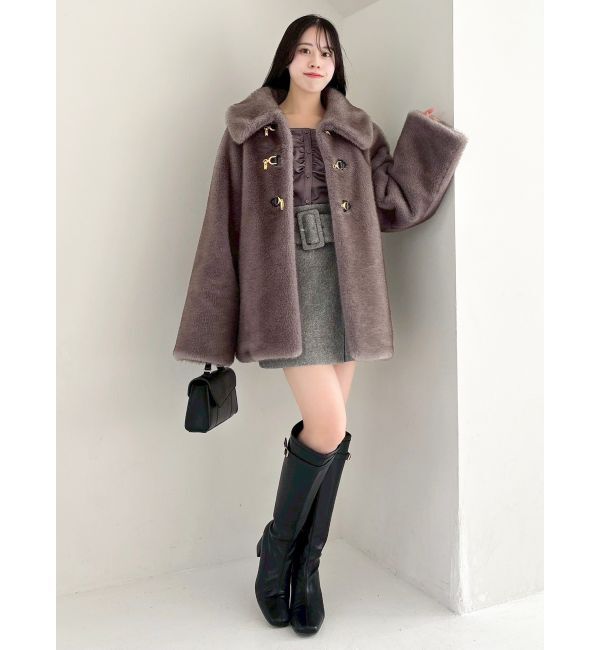 dazzlin「【20周年記念復刻！】ビットミドルミンクライクファーコート」|その他|