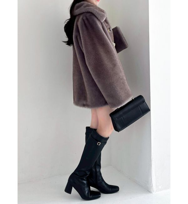 dazzlin「【20周年記念復刻！】ビットミドルミンクライクファーコート」|その他|