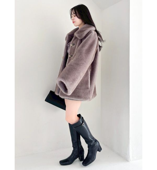 dazzlin「【20周年記念復刻！】ビットミドルミンクライクファーコート」|その他|