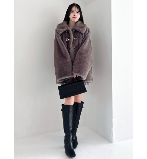 dazzlin「【20周年記念復刻！】ビットミドルミンクライクファーコート」|その他|