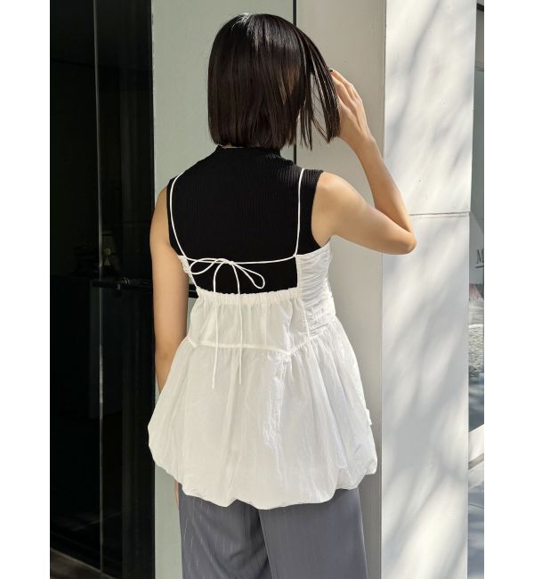 MURUA「バルーンキャミソール」|キャミソール|