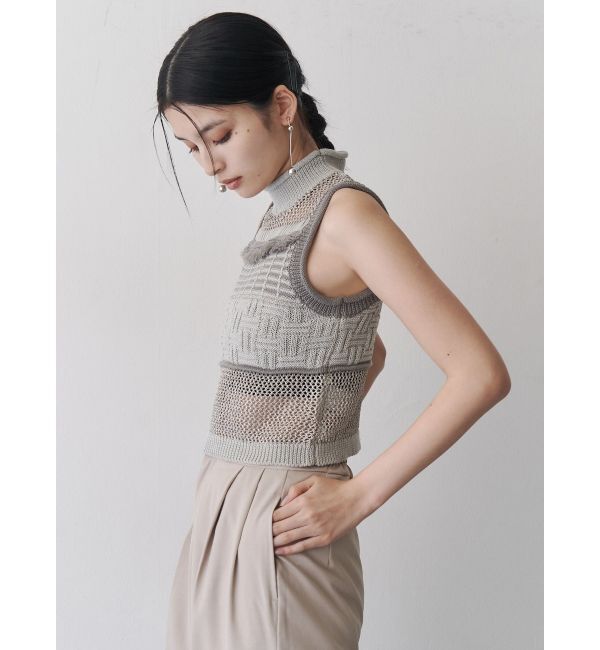 MURUA「クロシェフリンジニット」|ニット・セーター|