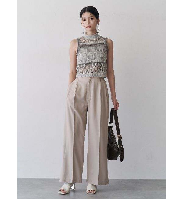 MURUA「クロシェフリンジニット」|ニット・セーター|