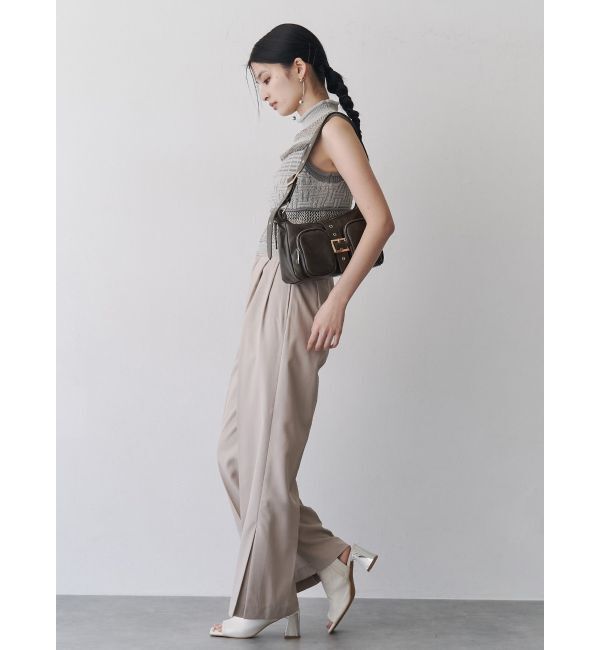 MURUA「クロシェフリンジニット」|ニット・セーター|