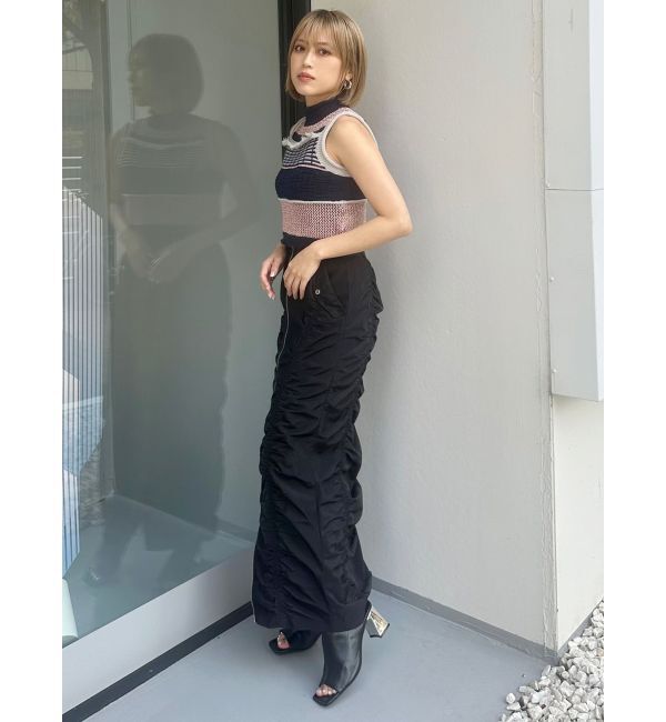 MURUA「クロシェフリンジニット」|ニット・セーター|