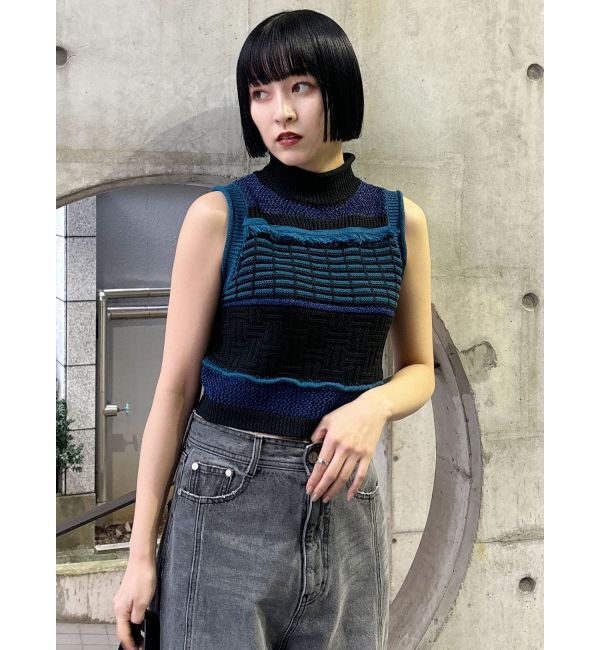 MURUA「クロシェフリンジニット」|ニット・セーター|