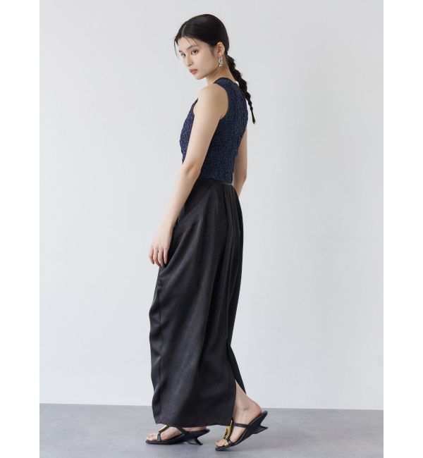 MURUA「ラメジャガードニットタンク」|ニット・セーター|