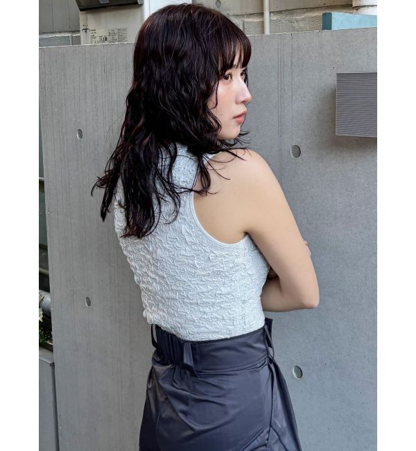 MURUA「ラメジャガードニットタンク」|ニット・セーター|