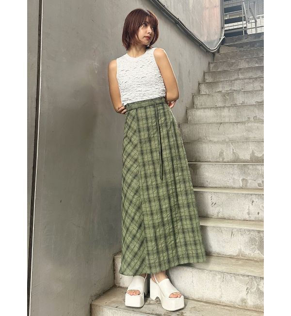 MURUA「ラメジャガードニットタンク」|ニット・セーター|