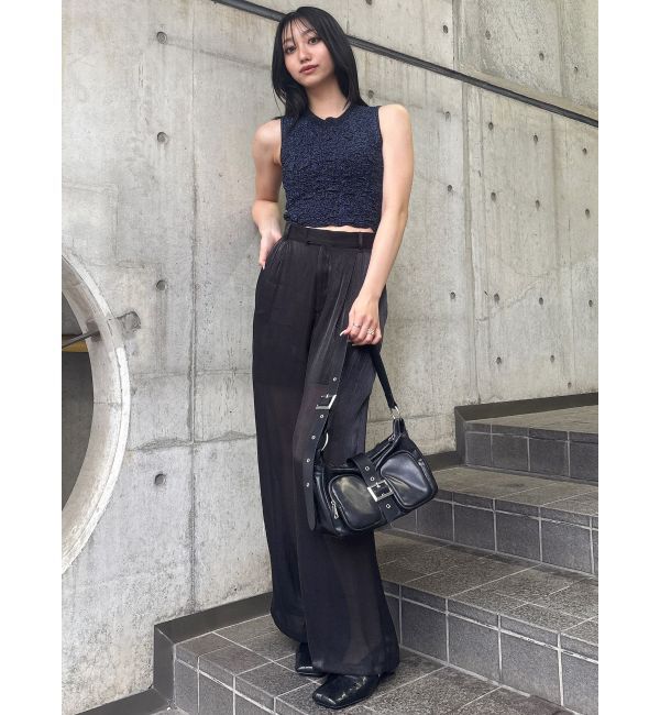 MURUA「ラメジャガードニットタンク」|ニット・セーター|