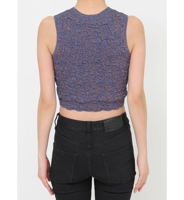 MURUA「ラメジャガードニットタンク」|ニット・セーター|